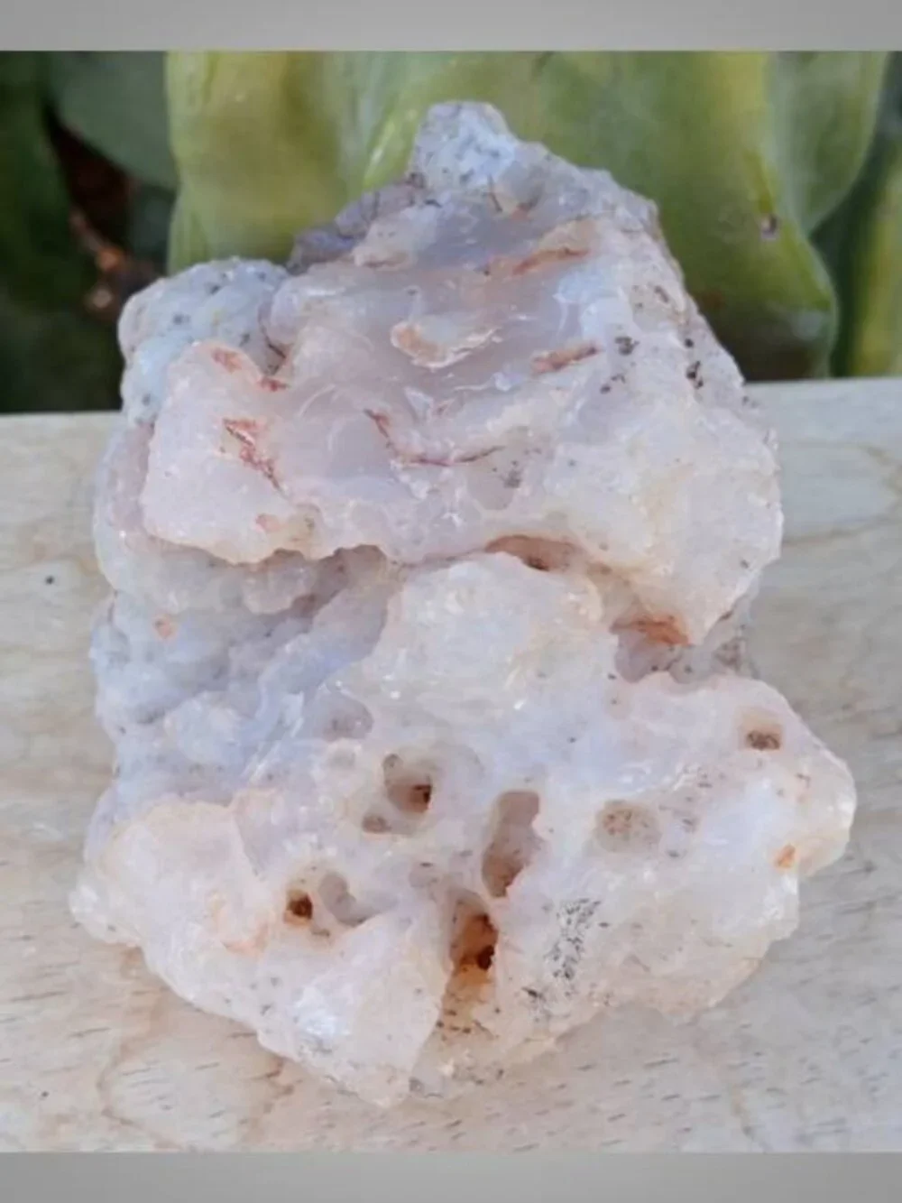 agate druzy / drusy rock crystal chunk 01 Love abundance